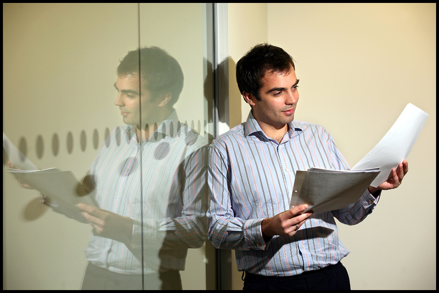 Portrait of John Hayward (Business Development Manager) for Wincanton, based at Chippenham, Wiltshire. CLIENT: Wincanton.