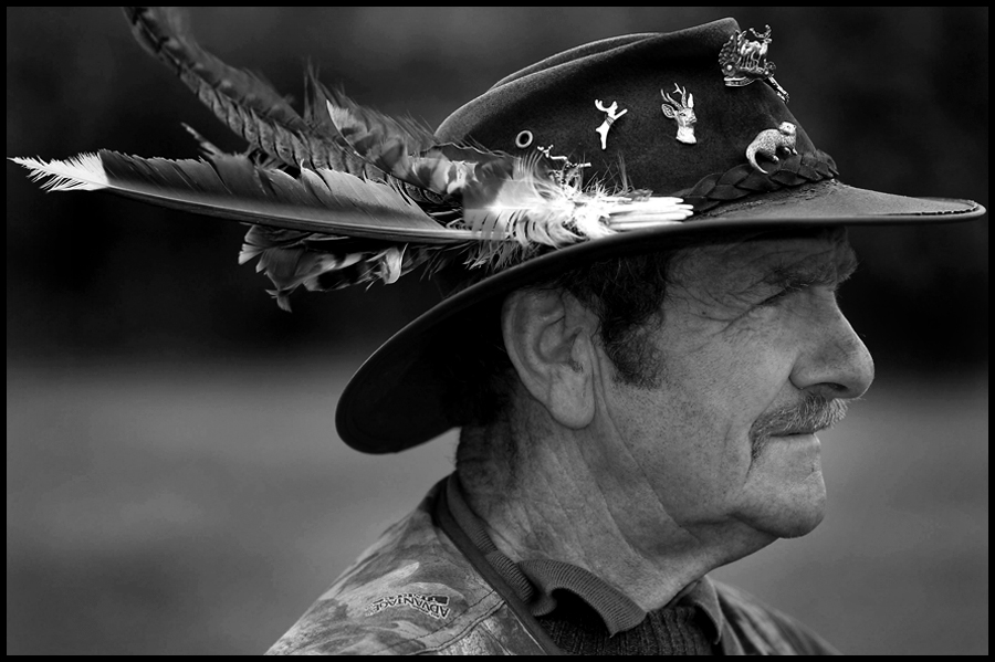 Wildlife film-maker & TV celebrity, Johnny Kingdom, pictured on his beloved Exmoor: Commissioned by The Sunday Telegraph.