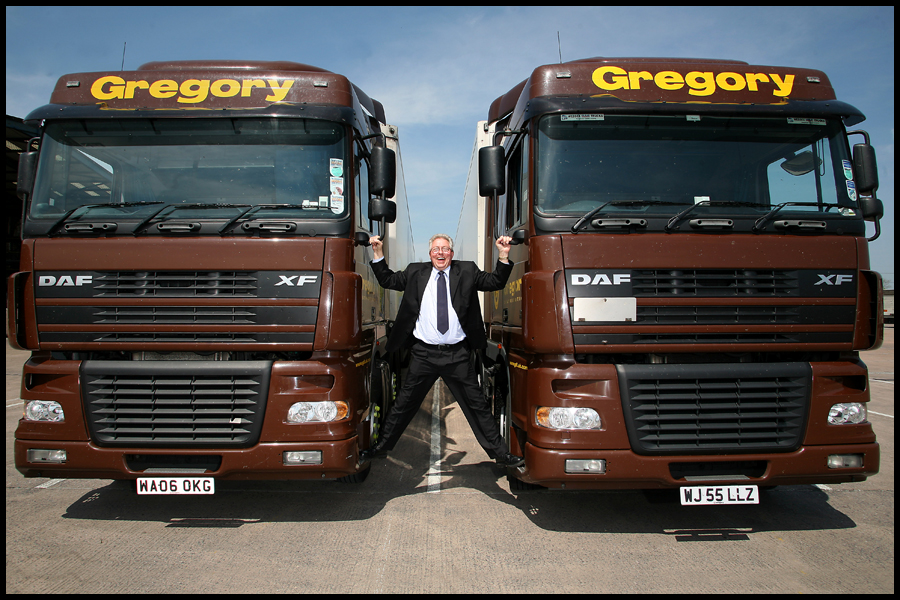 Portrait of Paul Willis (Training & Support Manager) for Gregory Distribution, Cullompton, Devon.