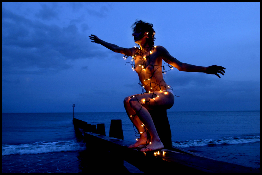 Portrait of Dancer Amanda Lawrence who appears in Andout, a short film about love and loss.